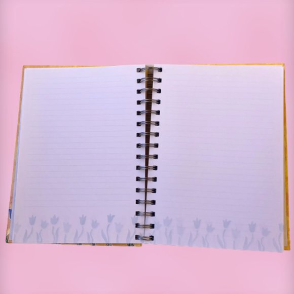 Gibson Hardcover Spiral Notebook Journal FRIENDS IN SUNSHINE & SHADE Lin… - Picture 6 of 11